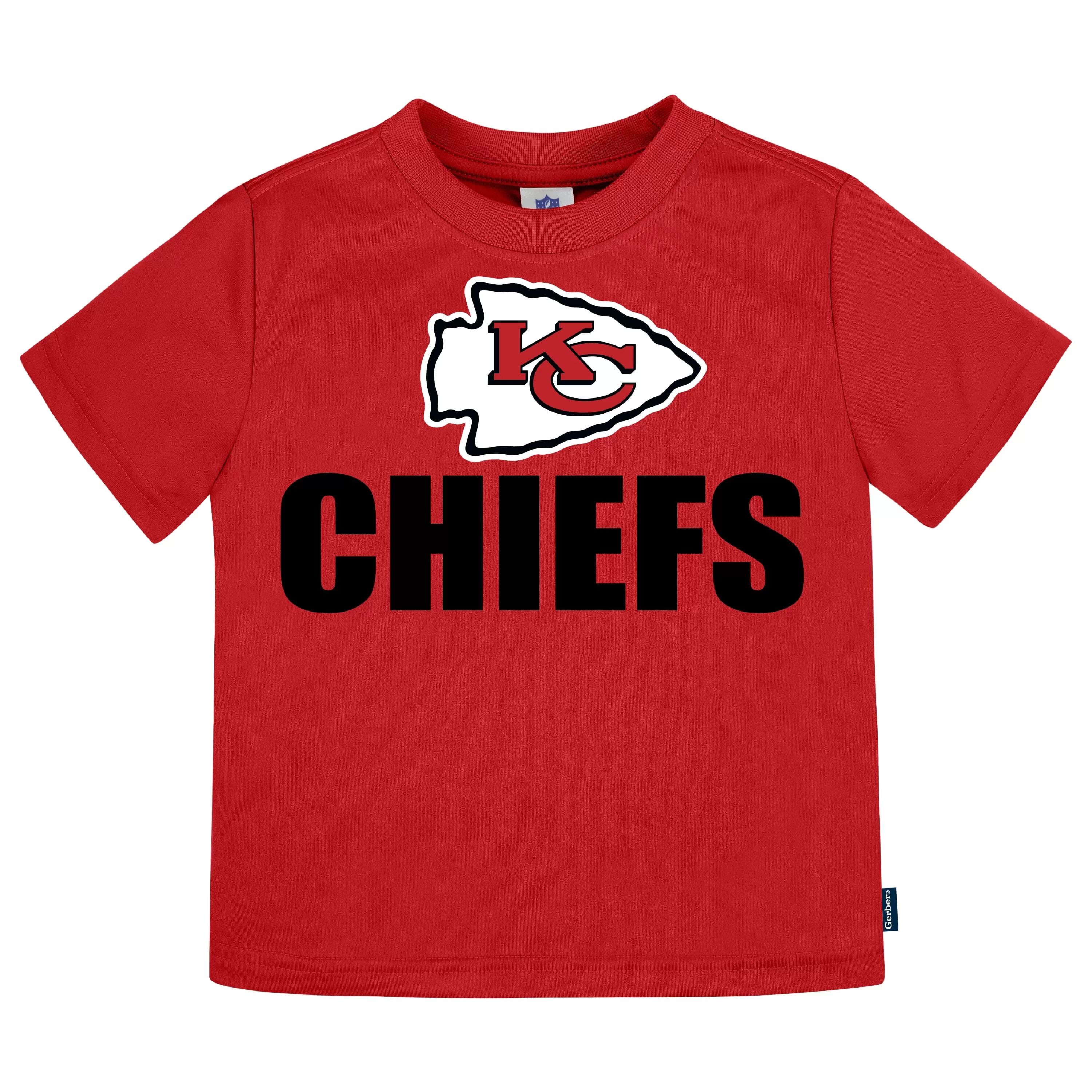 3-Pack Baby & Toddler Boys Chiefs Short Sleeve Shirts