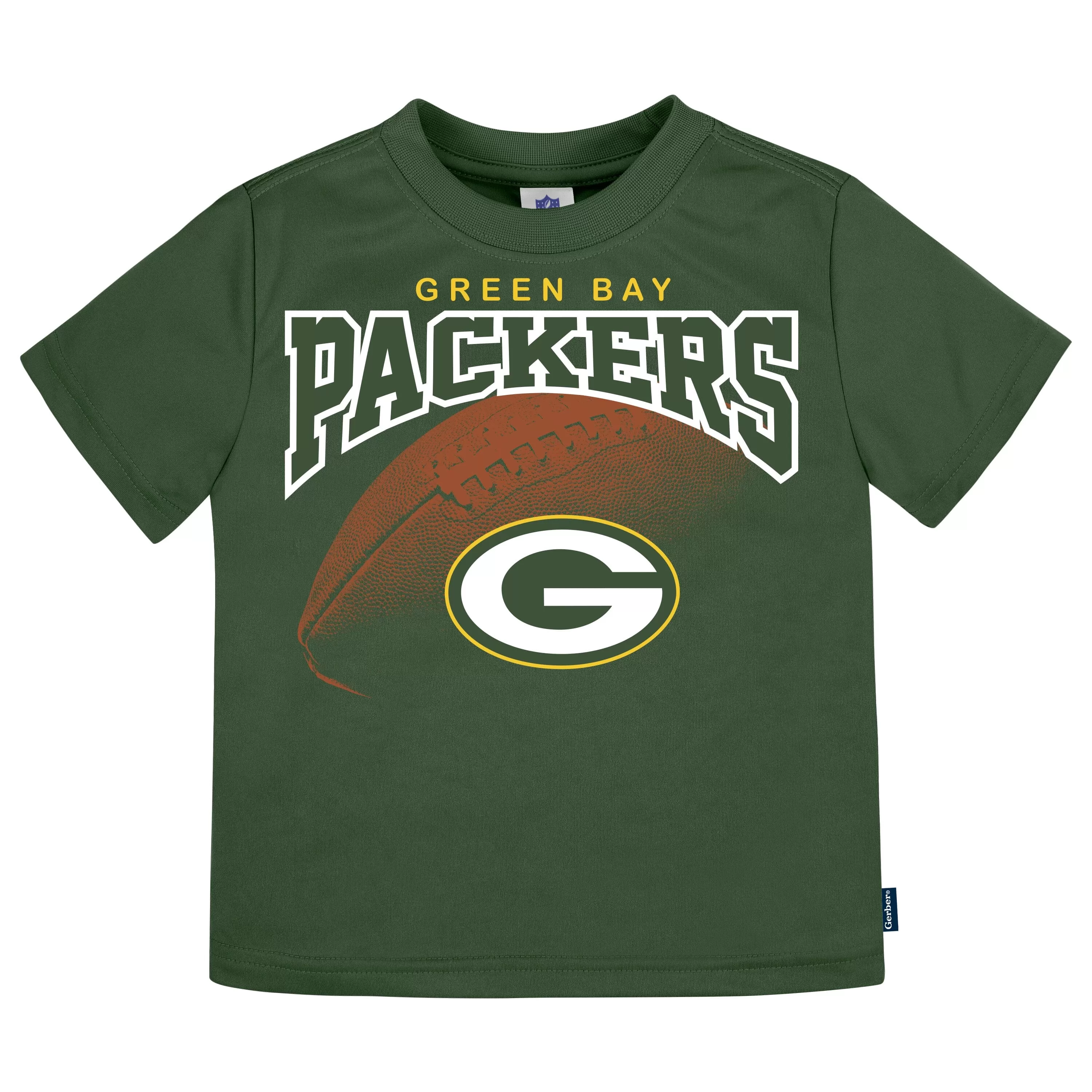 3-Pack Baby & Toddler Boys Packers Short Sleeve Shirts