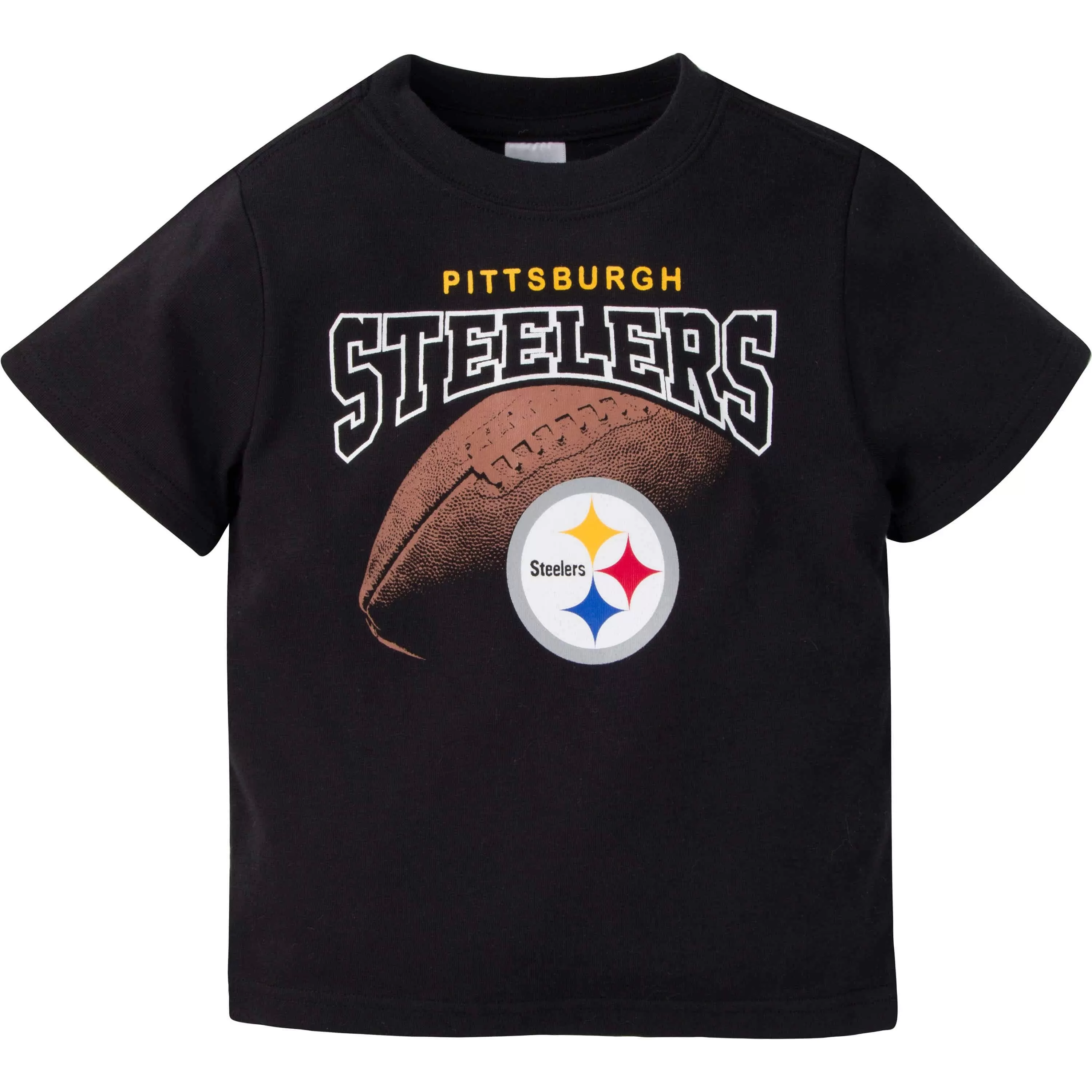 3-Pack Baby & Toddler Boys Steelers Short Sleeve Shirts