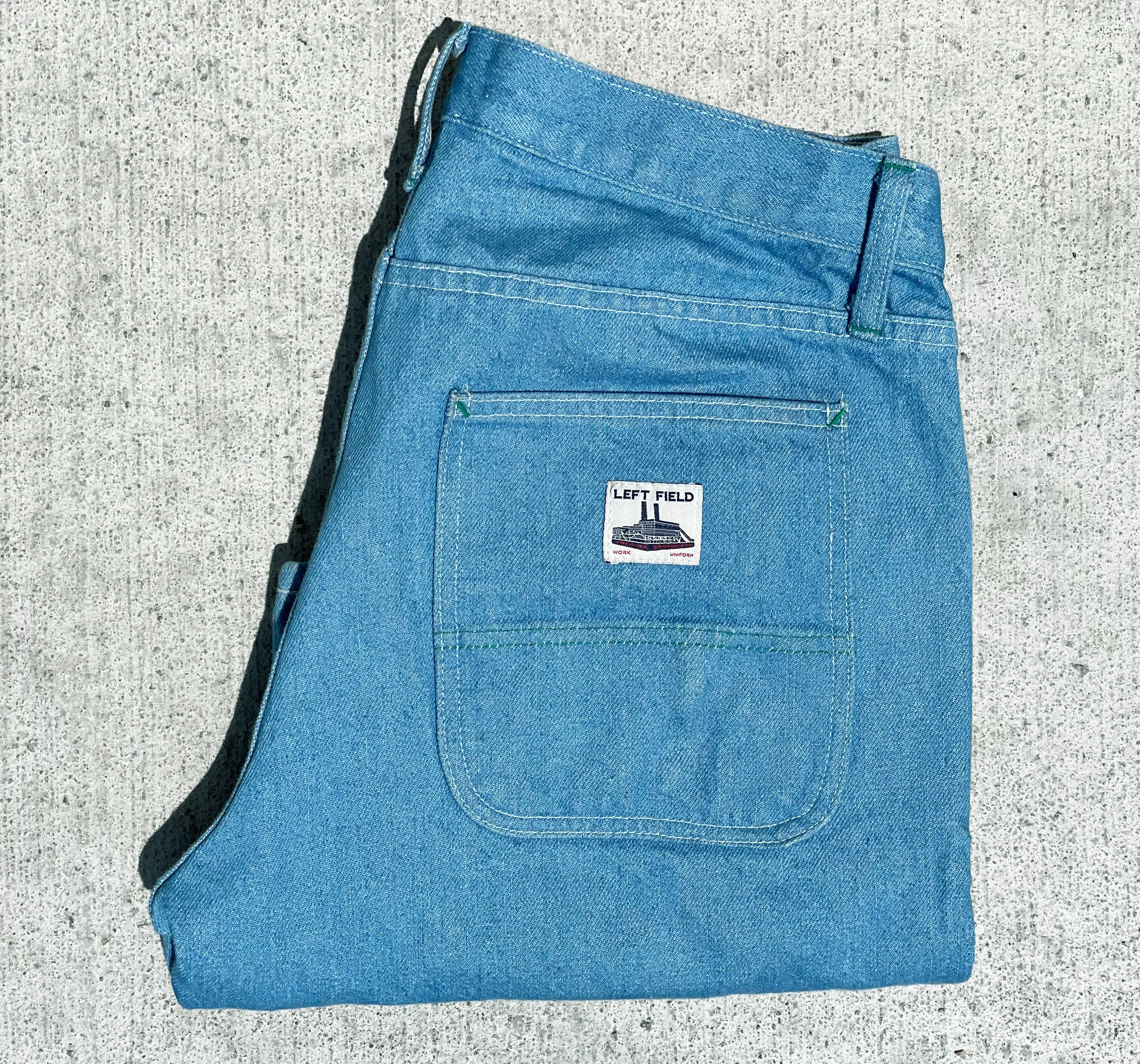 70’s Rodeo Blue Mt Vernon Work Uniform Denim