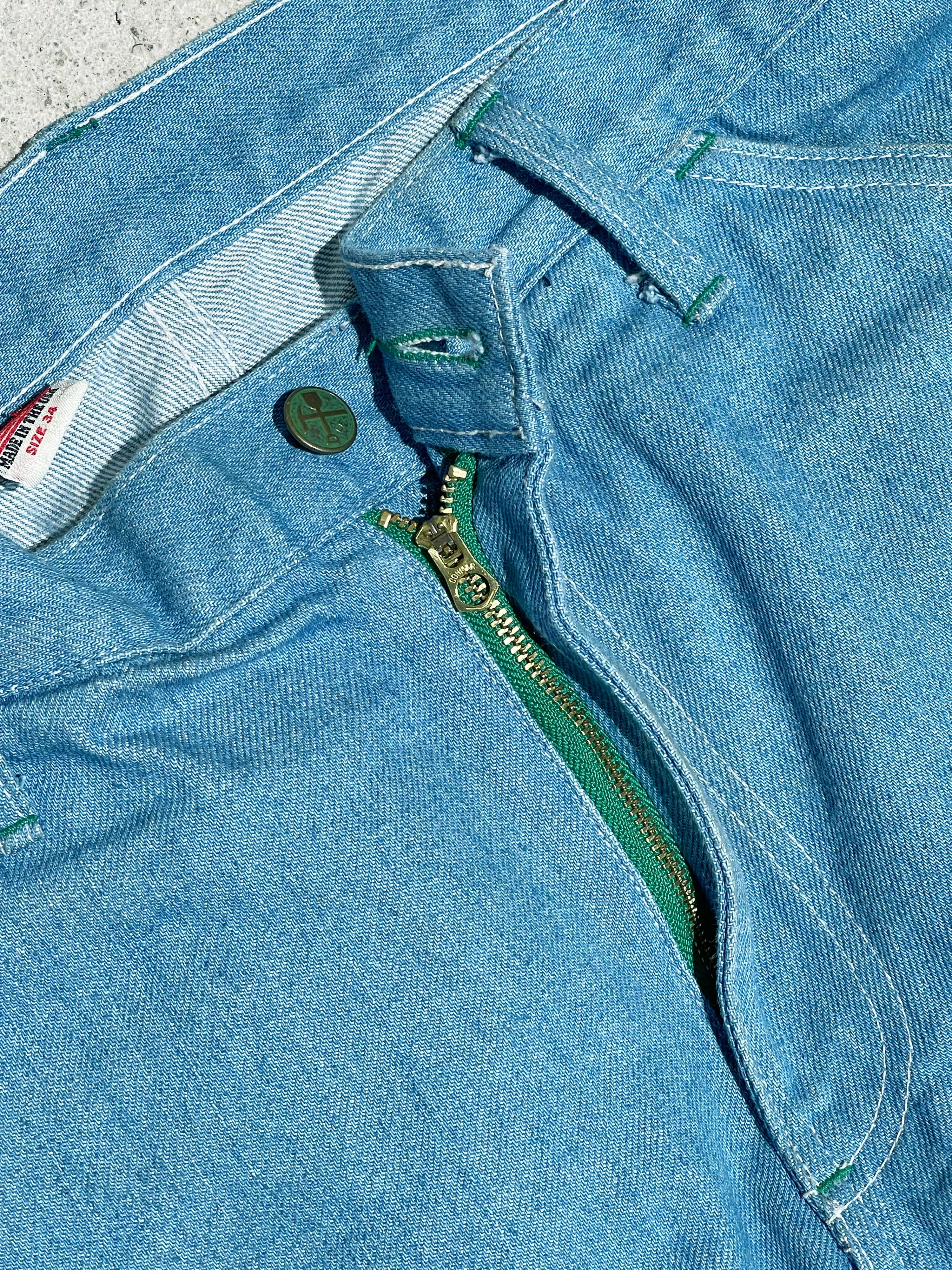 70’s Rodeo Blue Mt Vernon Work Uniform Denim