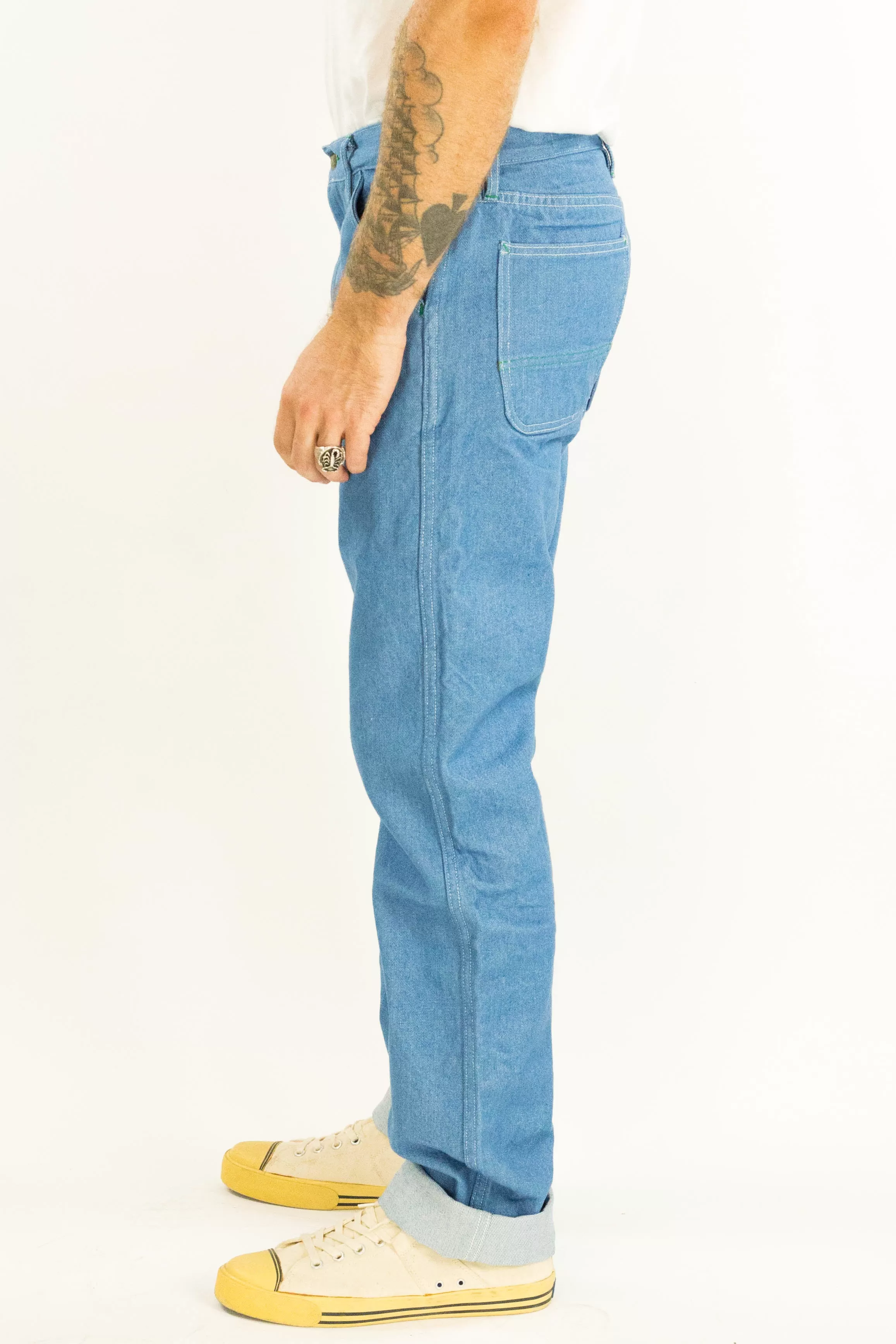 70’s Rodeo Blue Mt Vernon Work Uniform Denim