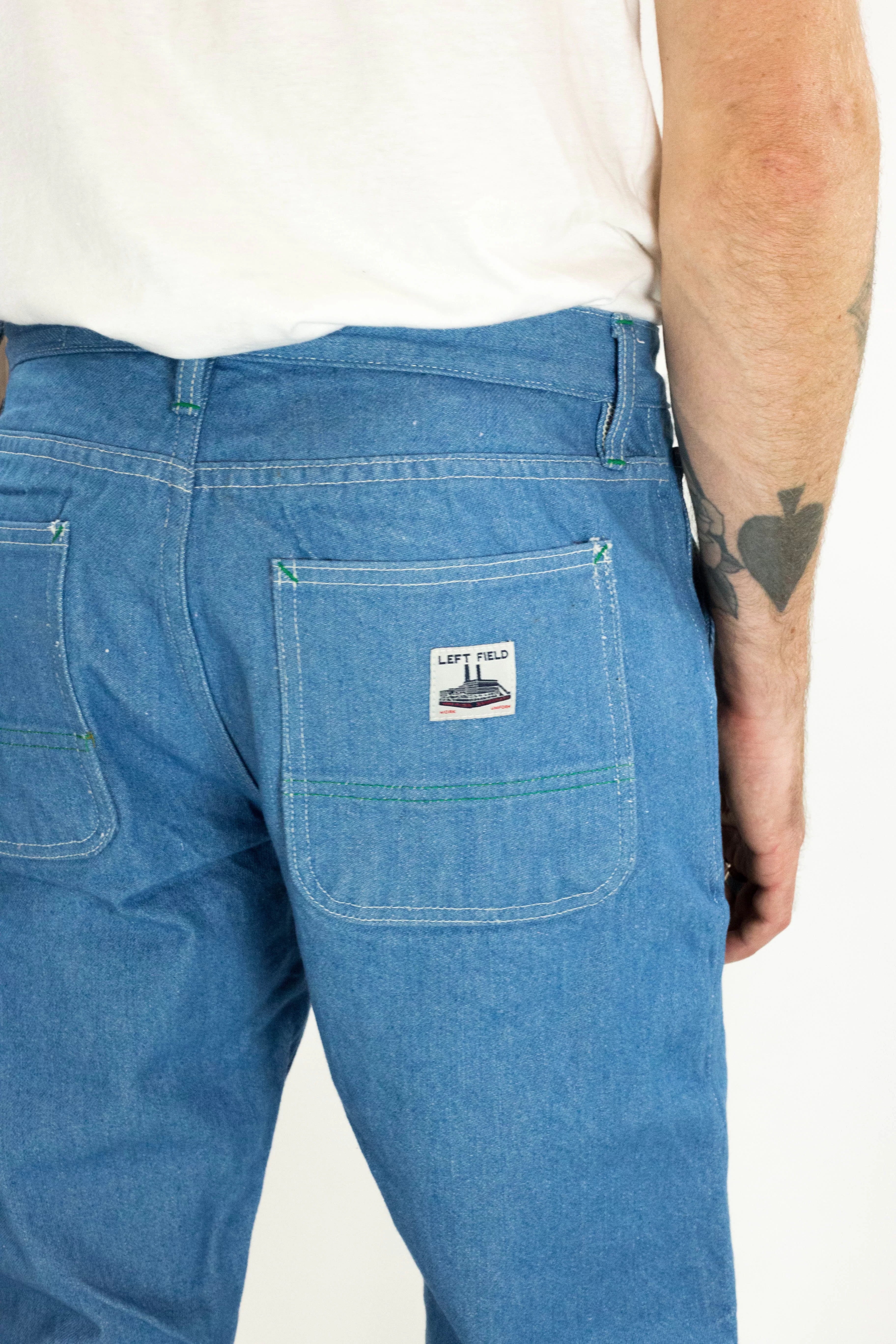 70’s Rodeo Blue Mt Vernon Work Uniform Denim