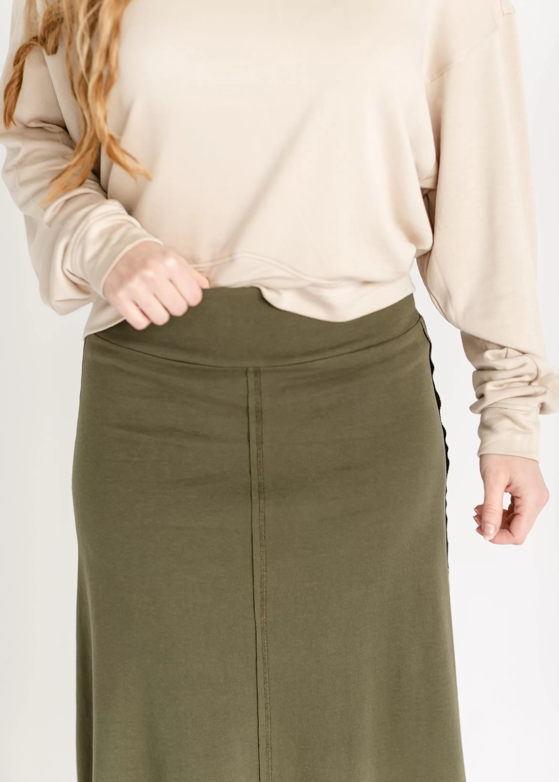 Allie Knit Midi Skirt - FINAL SALE