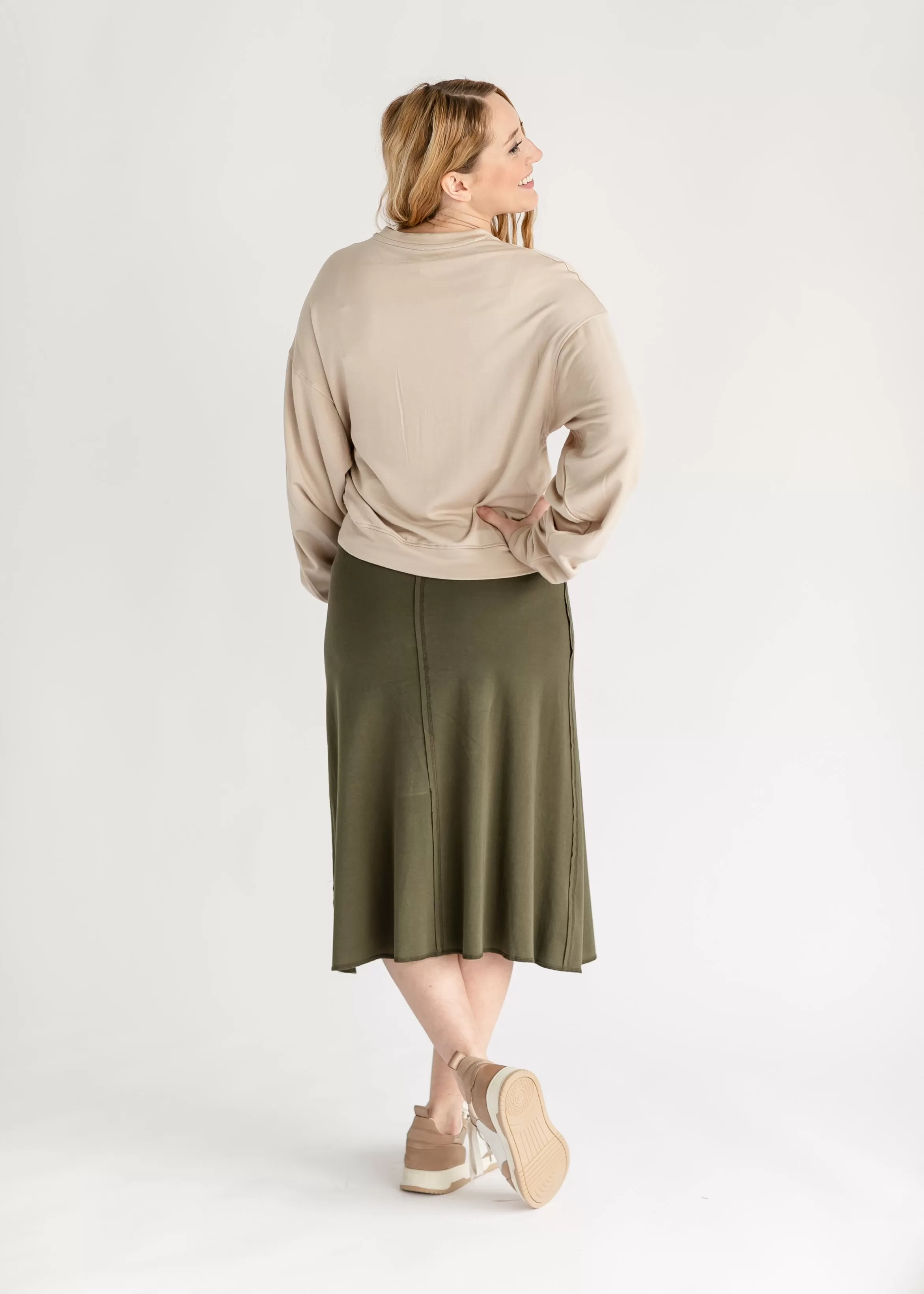 Allie Knit Midi Skirt - FINAL SALE