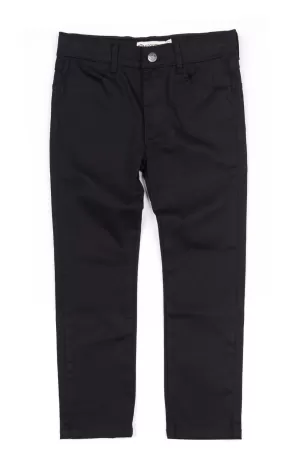 Appaman Black Skinny Twill Pants