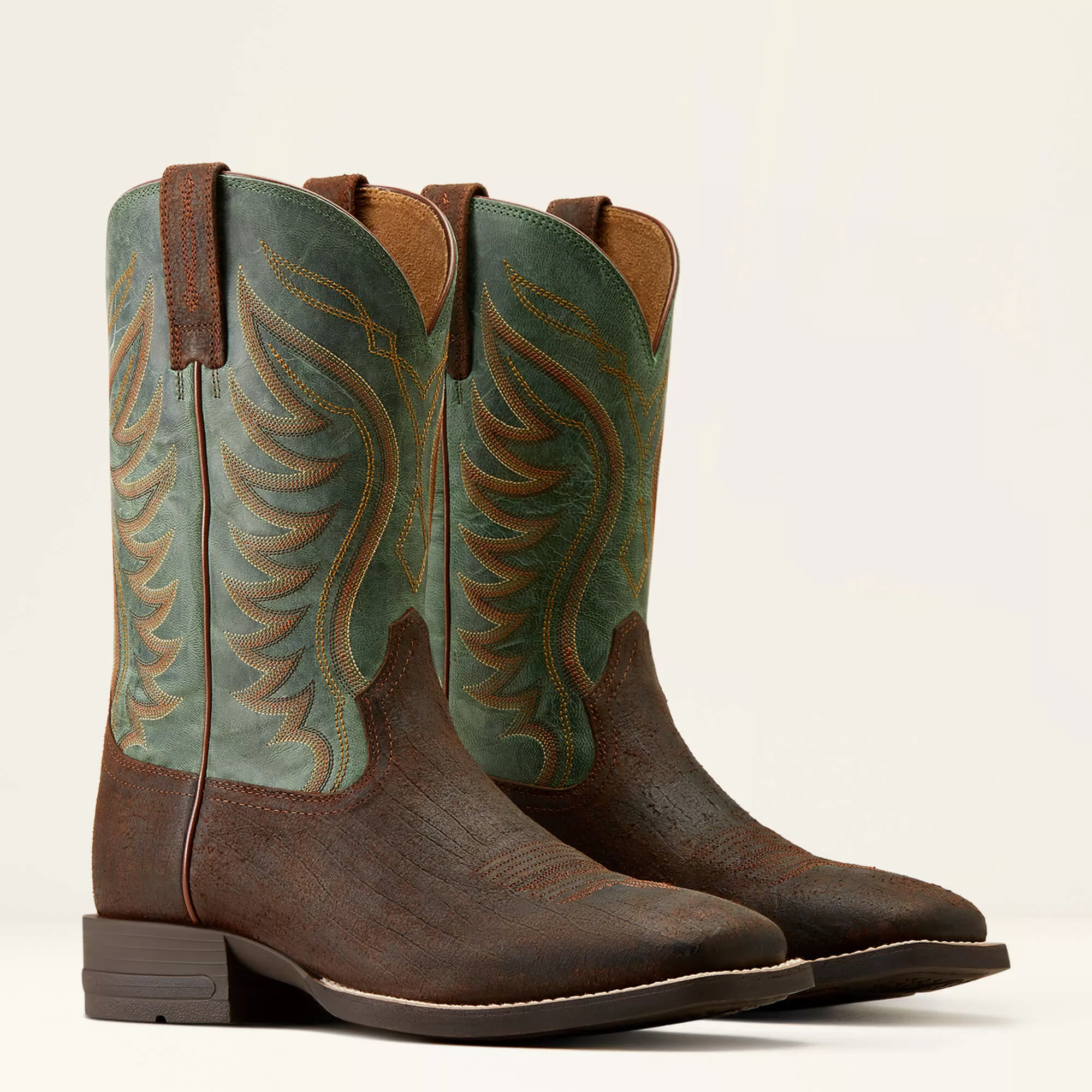 Ariat Men's Surf Green Amos Cowboy Boot