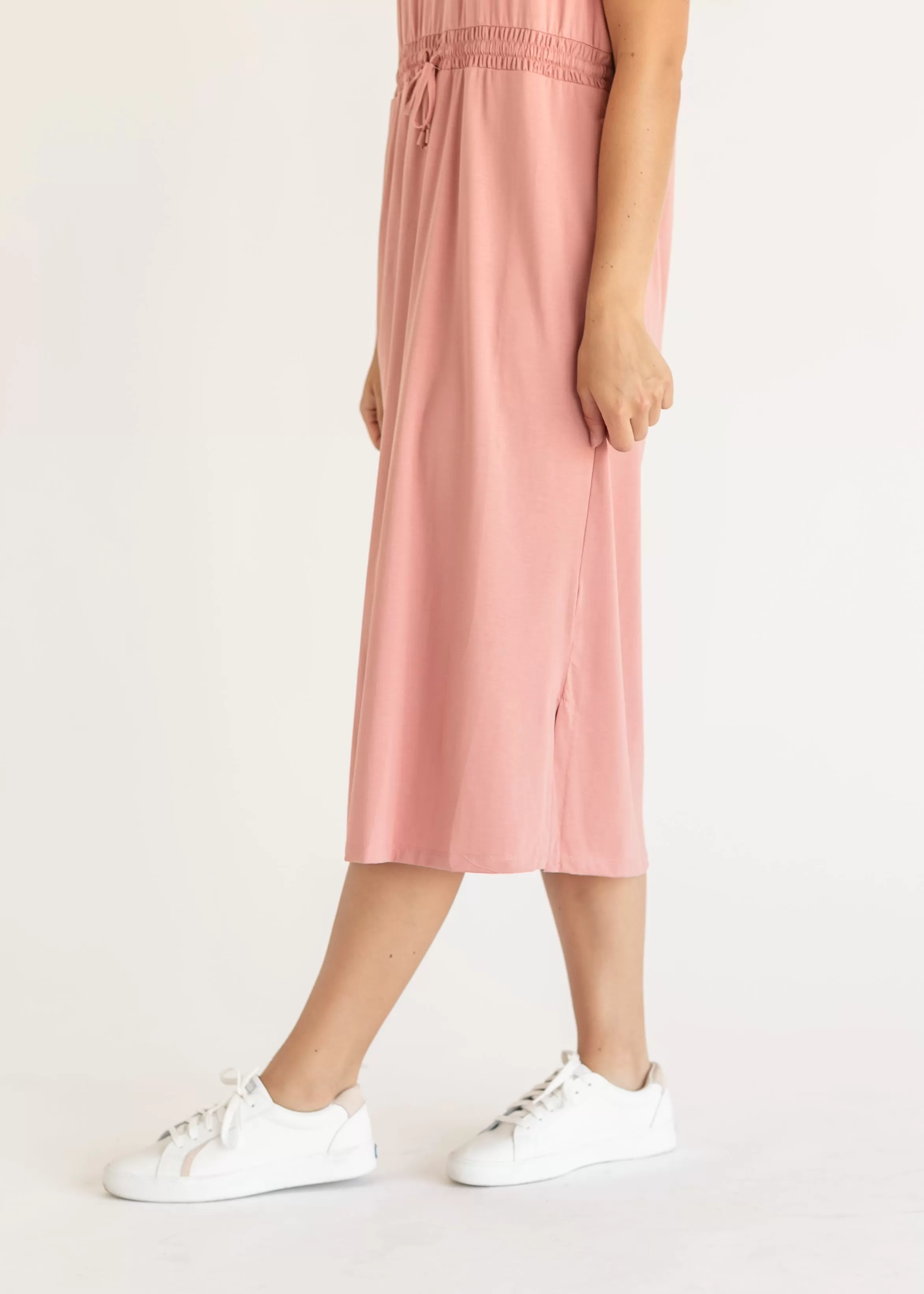 Ashley Short Sleeve Midi Dress - FINAL SALE