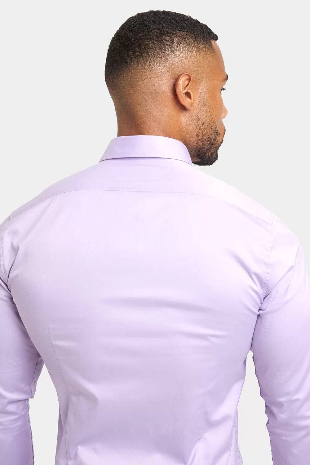 Athletic Fit Signature Shirt in Lilac