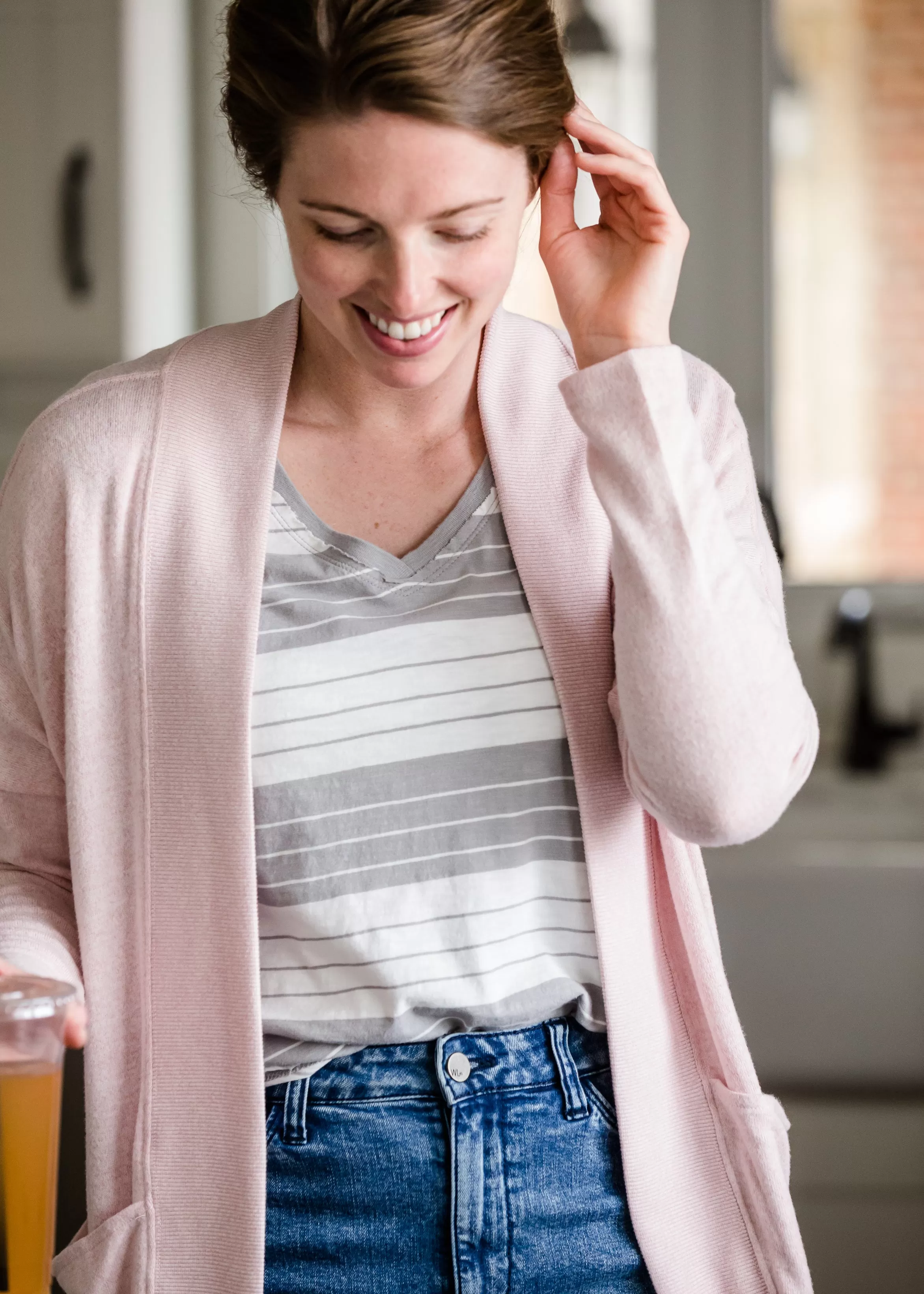 Blush Lightweight Dolman Sweater - FINAL SALE