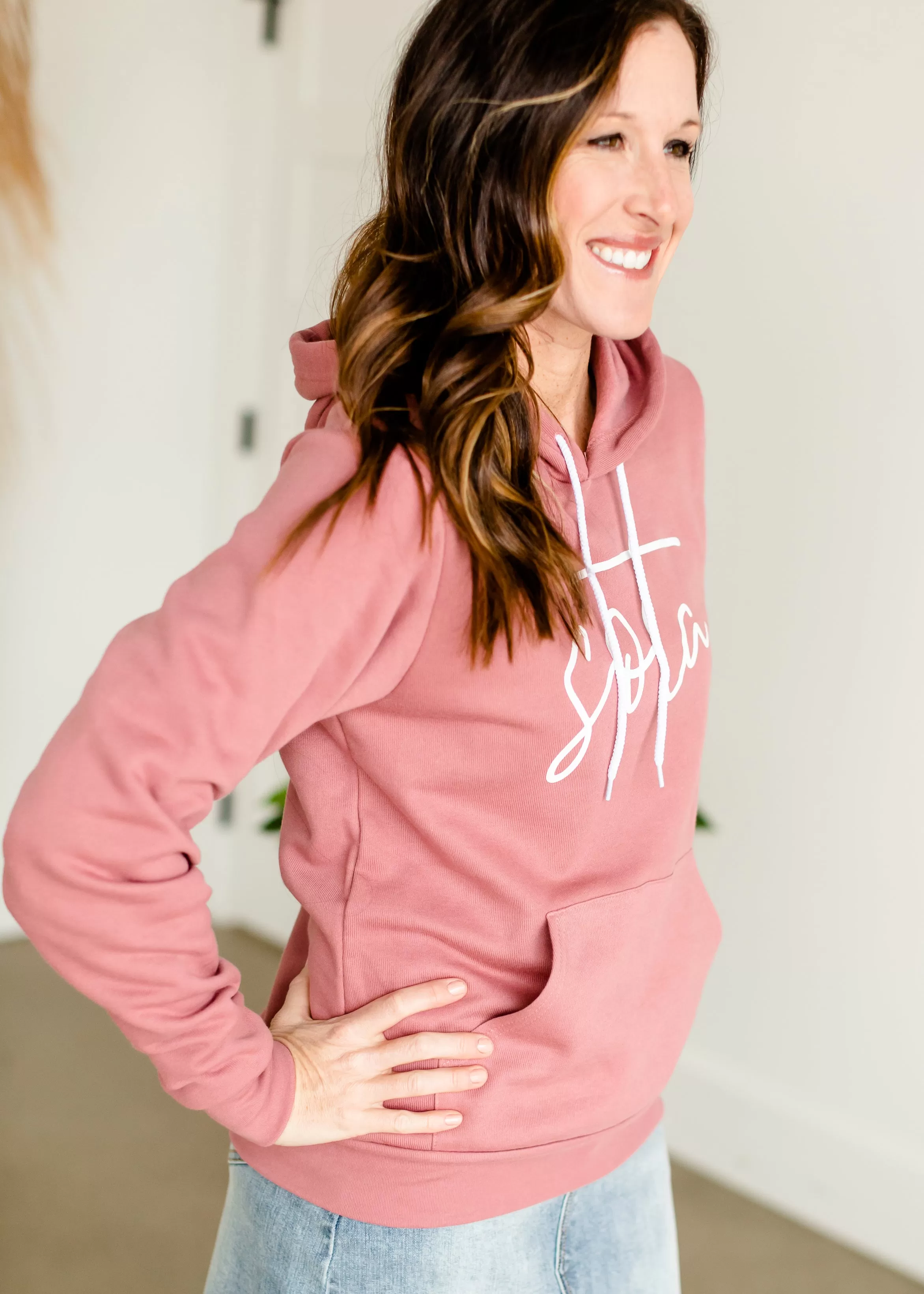 Blush Sota Hooded Sweatshirt - FINAL SALE