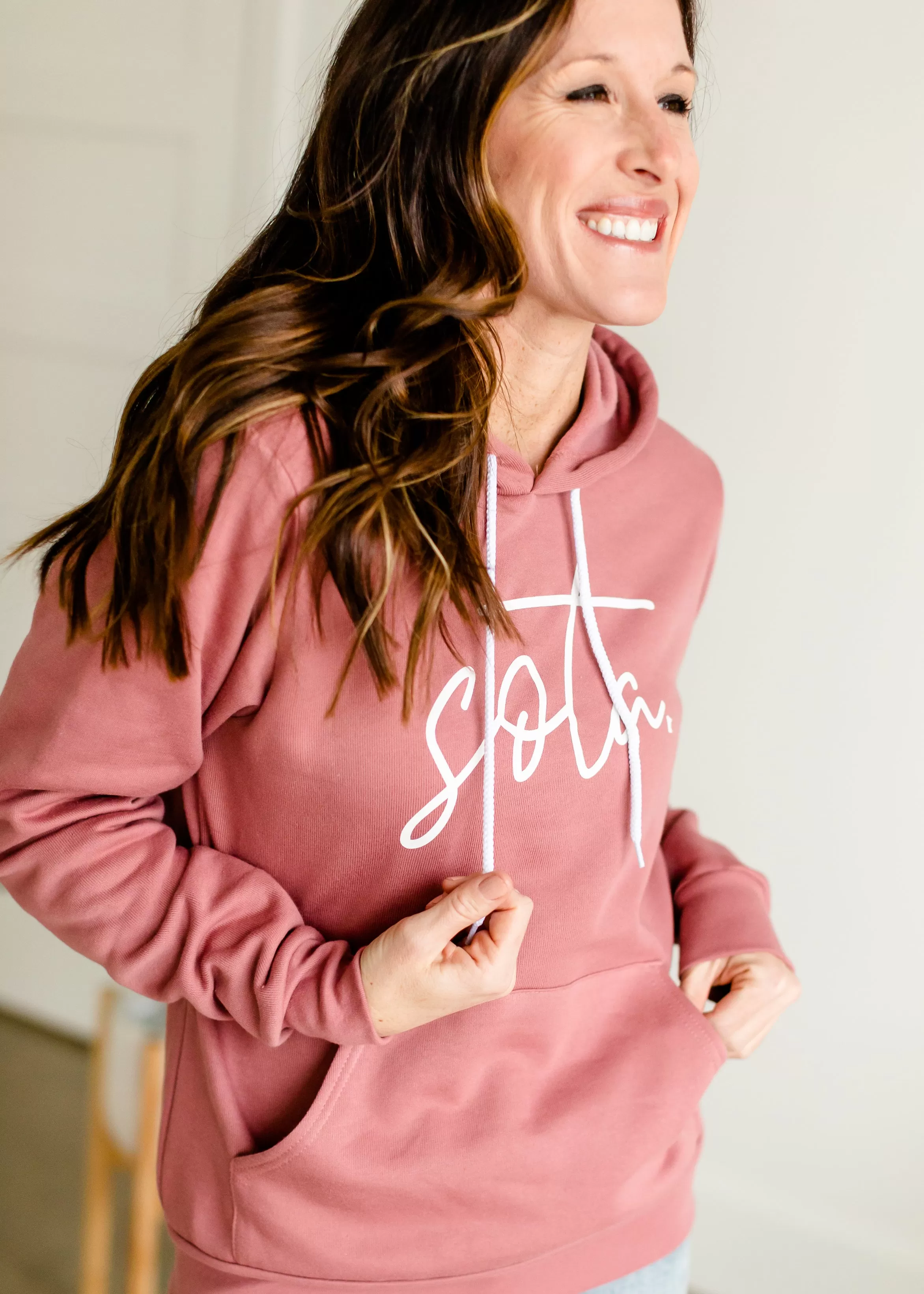 Blush Sota Hooded Sweatshirt - FINAL SALE