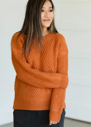 Bonnie Toffee Woven Sweater - FINAL SALE