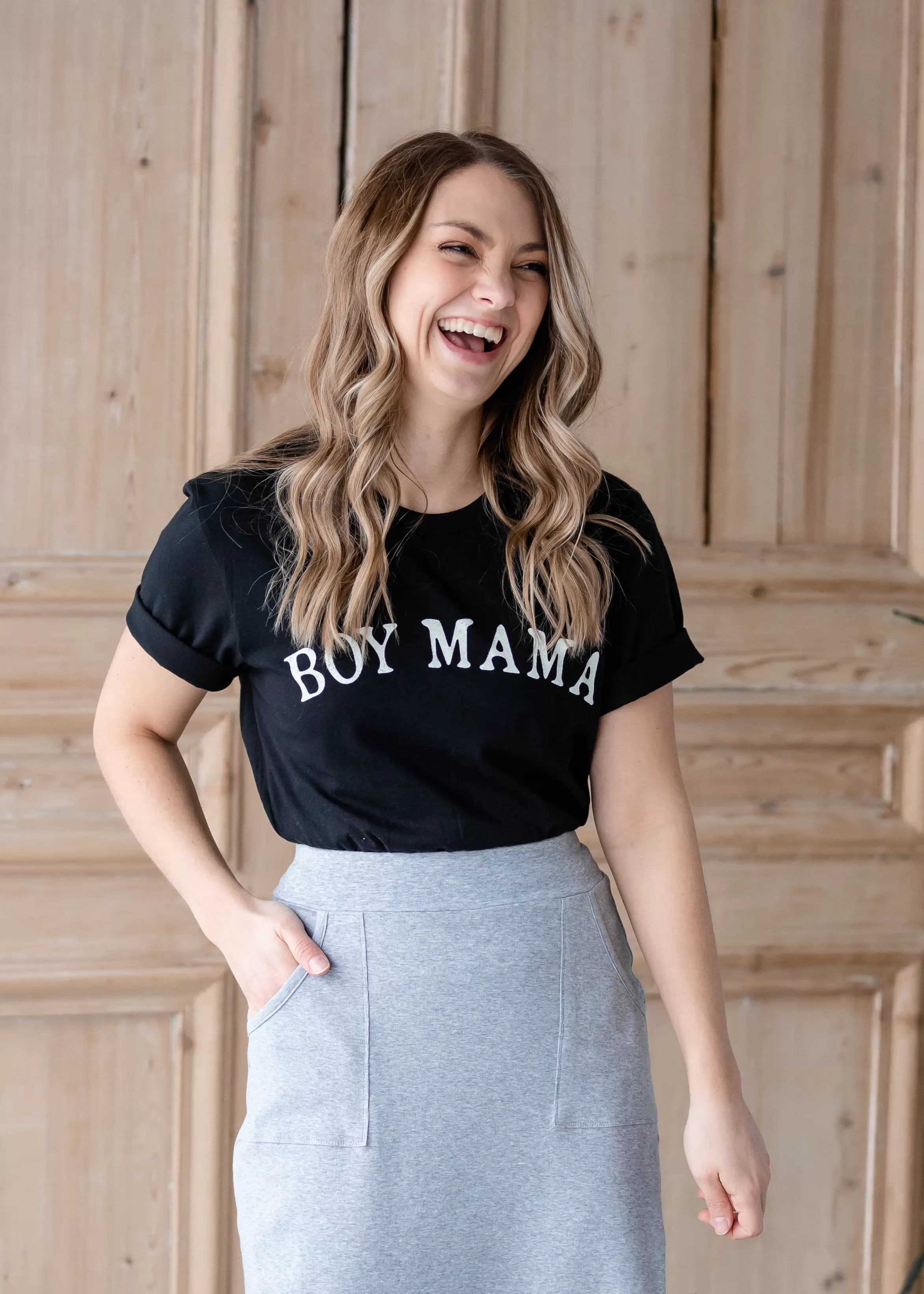 Boy Mom Graphic T-shirt - FINAL SALE