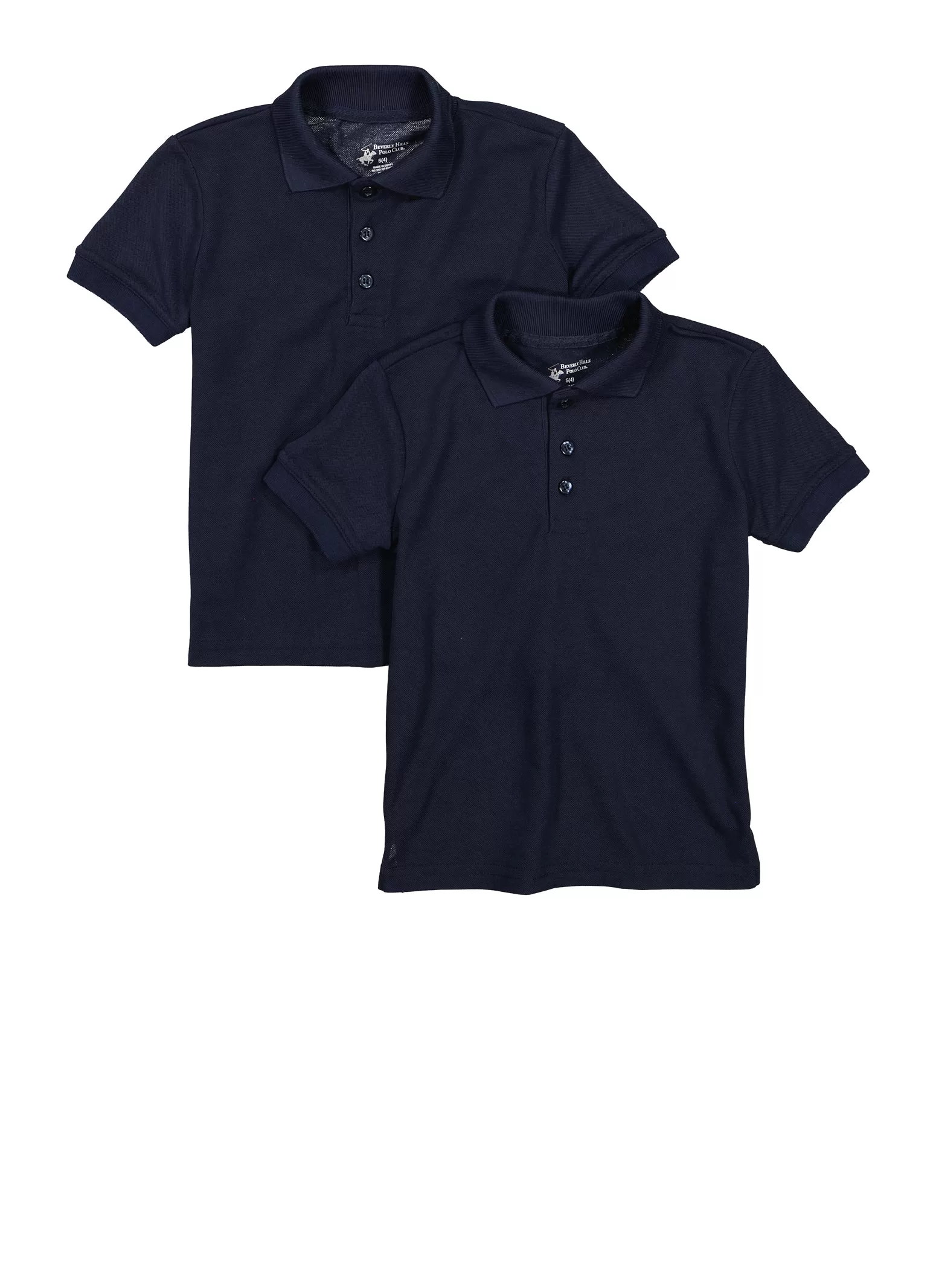 Boys 4-7 Pique Polo Shirts 2 Pack