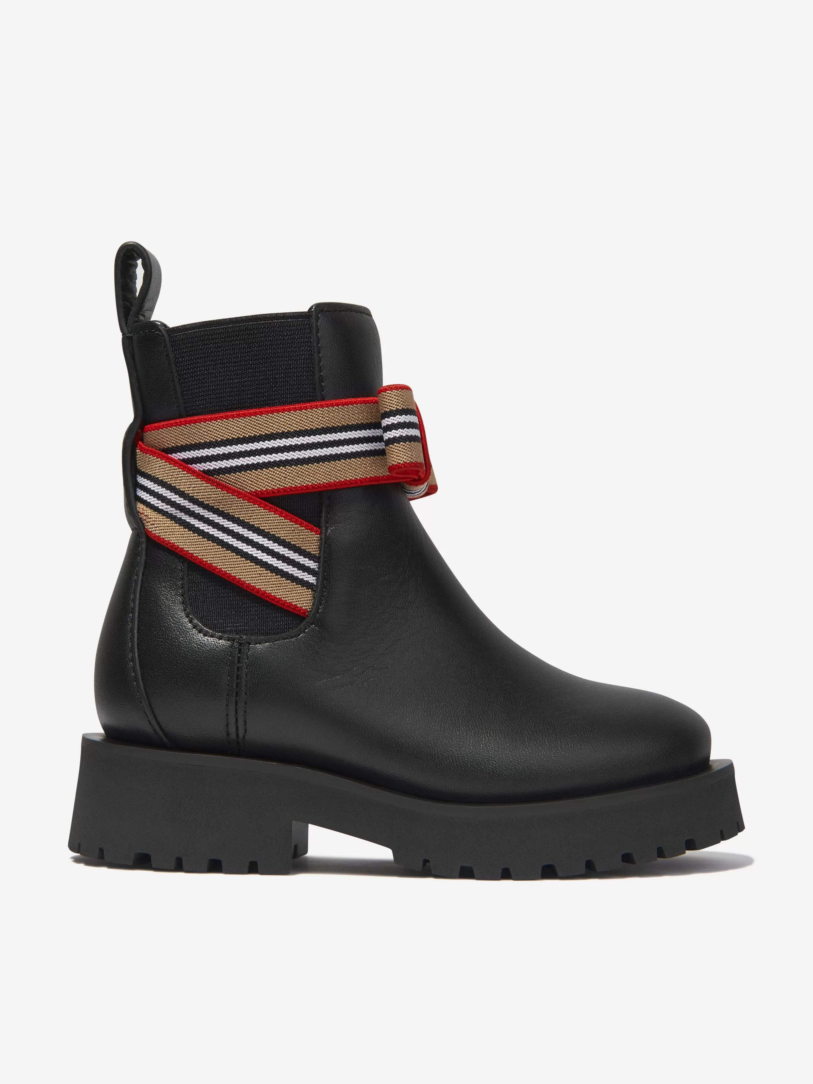 Burberry Girls Leather Dearington Boots