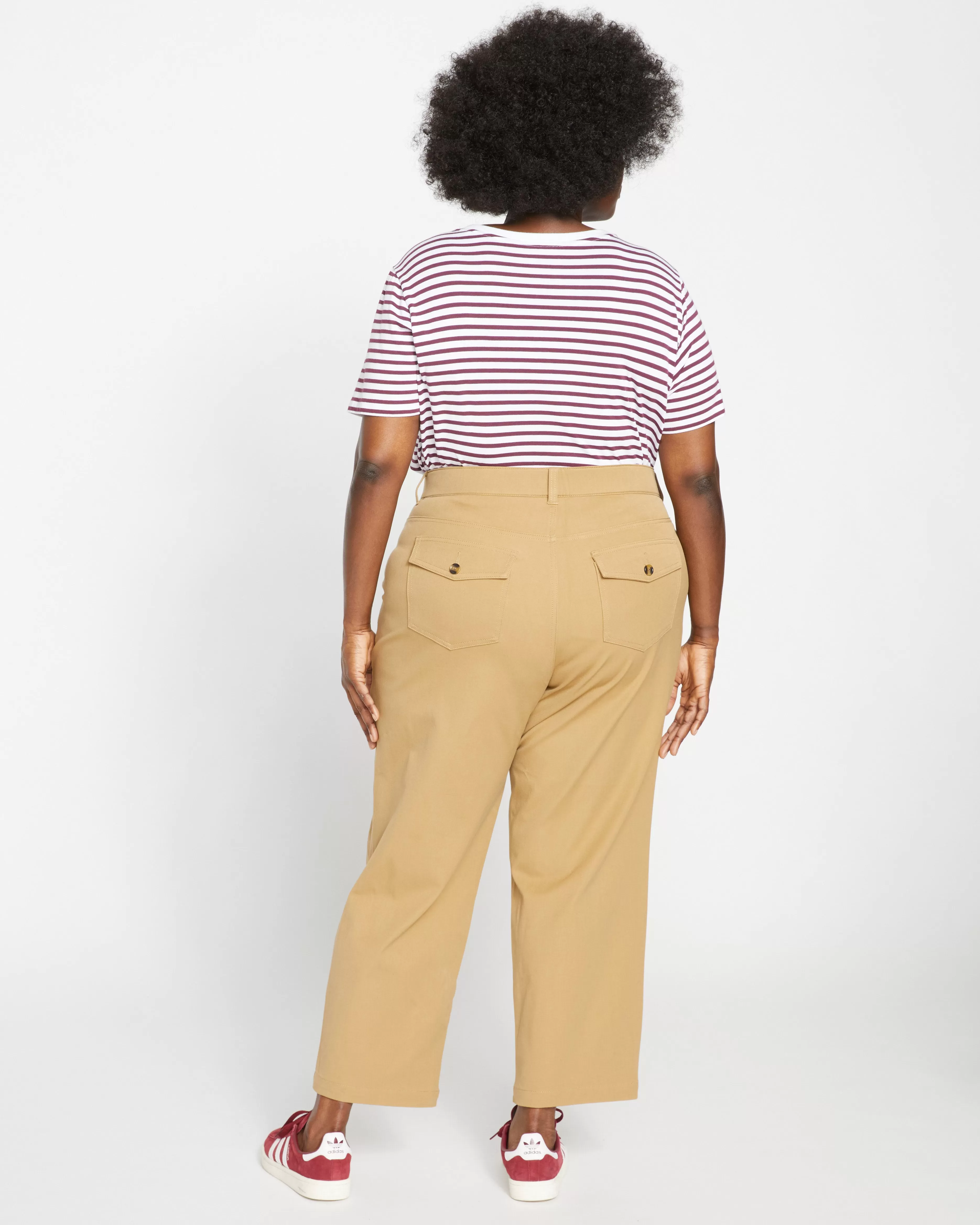 Casual Stretch Twill Pants - Vintage Khaki