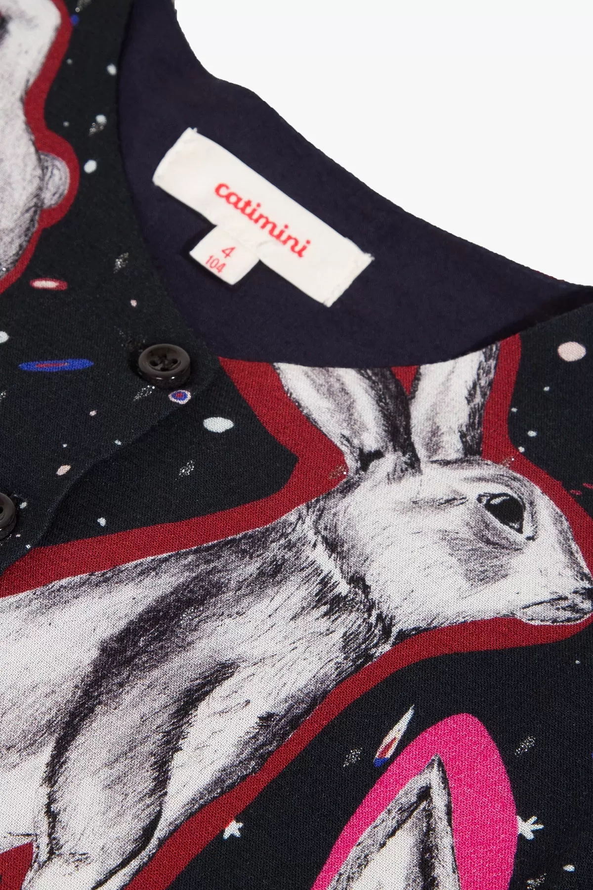 Catimini Interstellar Bunny Girls Dress (Size 3 left)