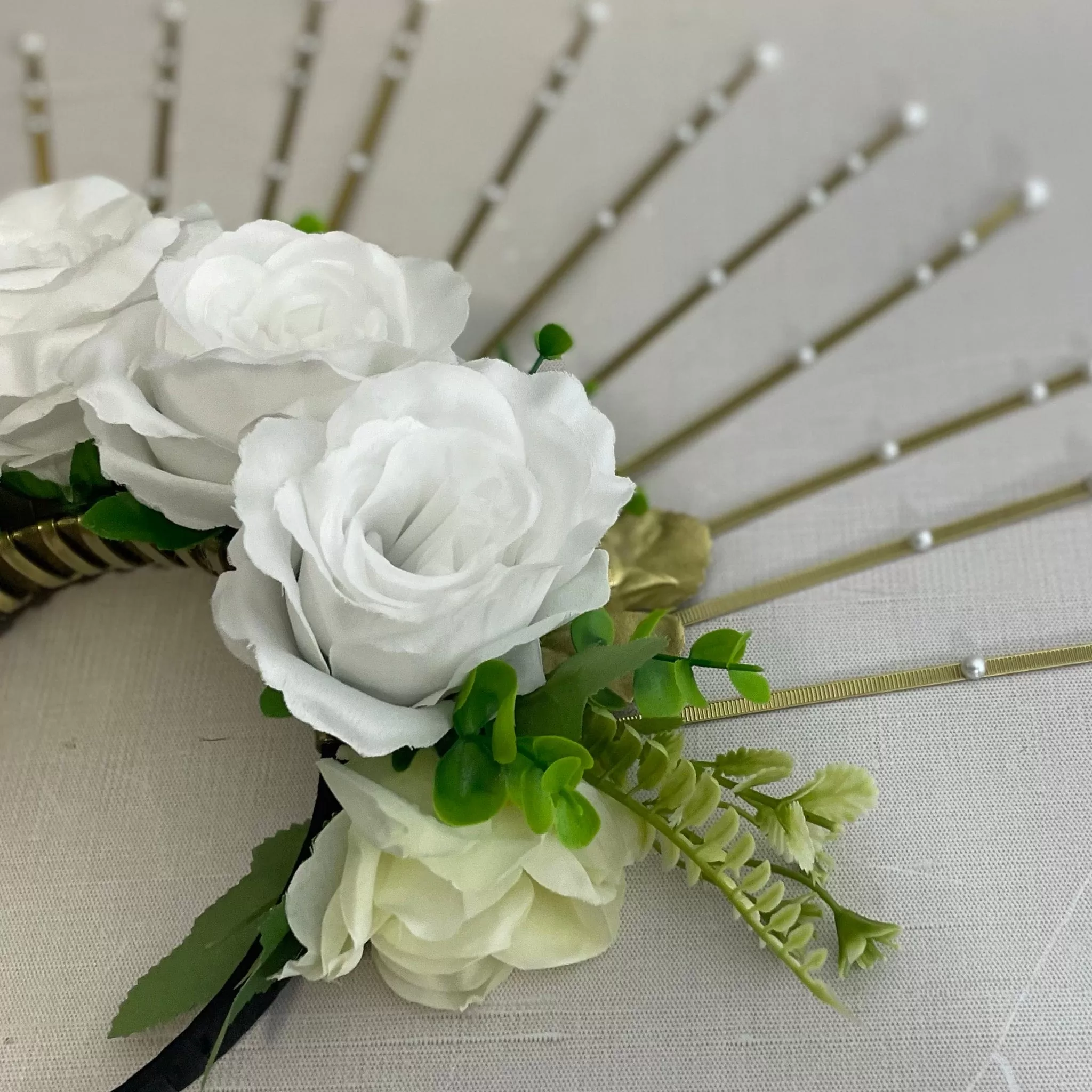 Day of the Dead  Headpiece Crown Roses