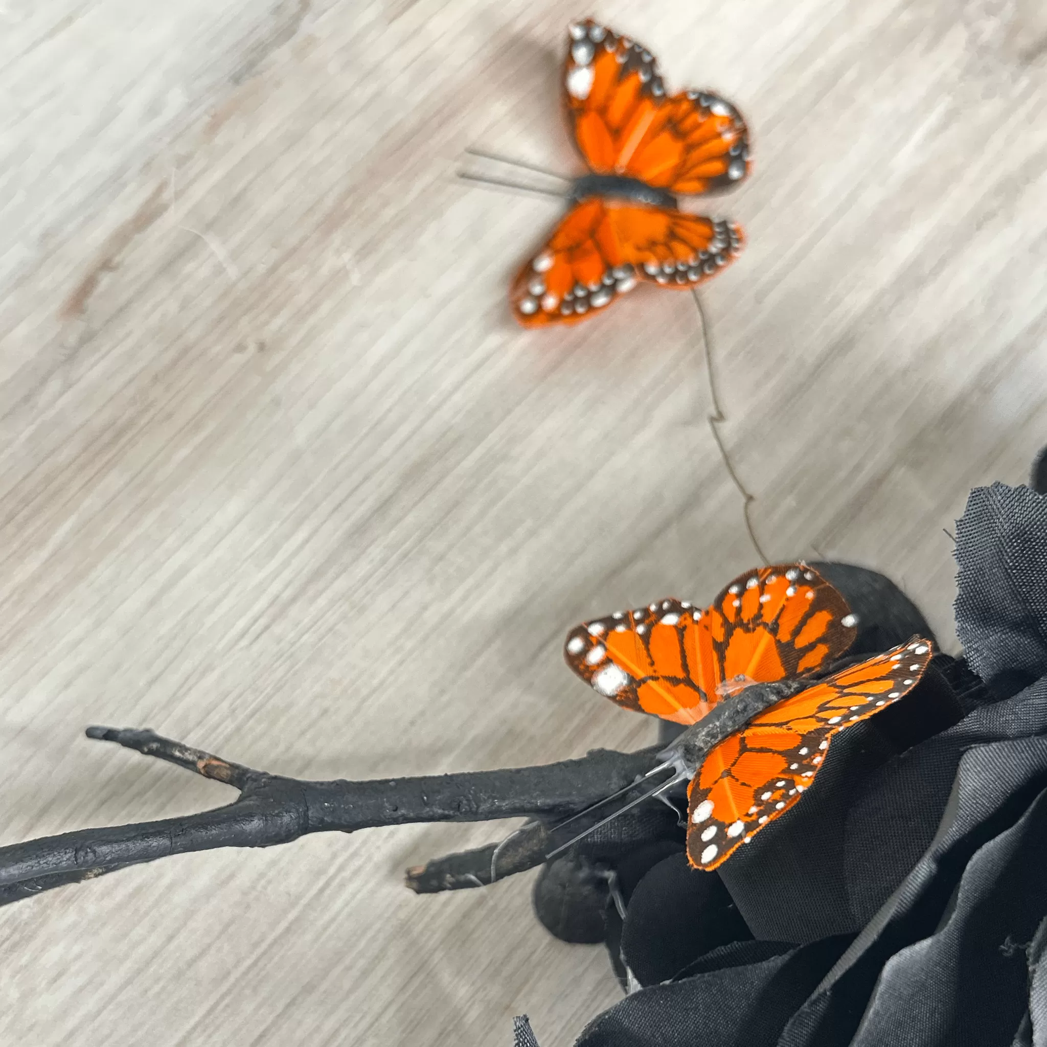 Day of the Dead Monarca Butterfly Headpiece