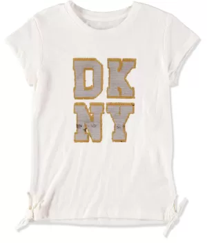 DKNY Girls 4-6X Flip Sequin T-Shirt