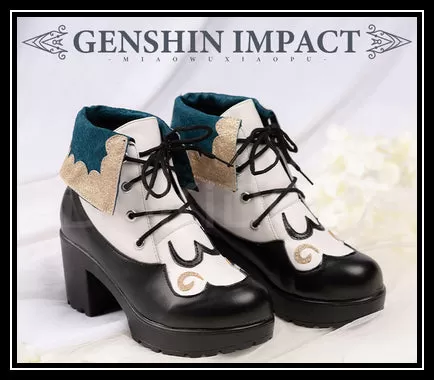 DokiDoki-SSR Game Genshin Impact  Barbara Cosplay Shoes