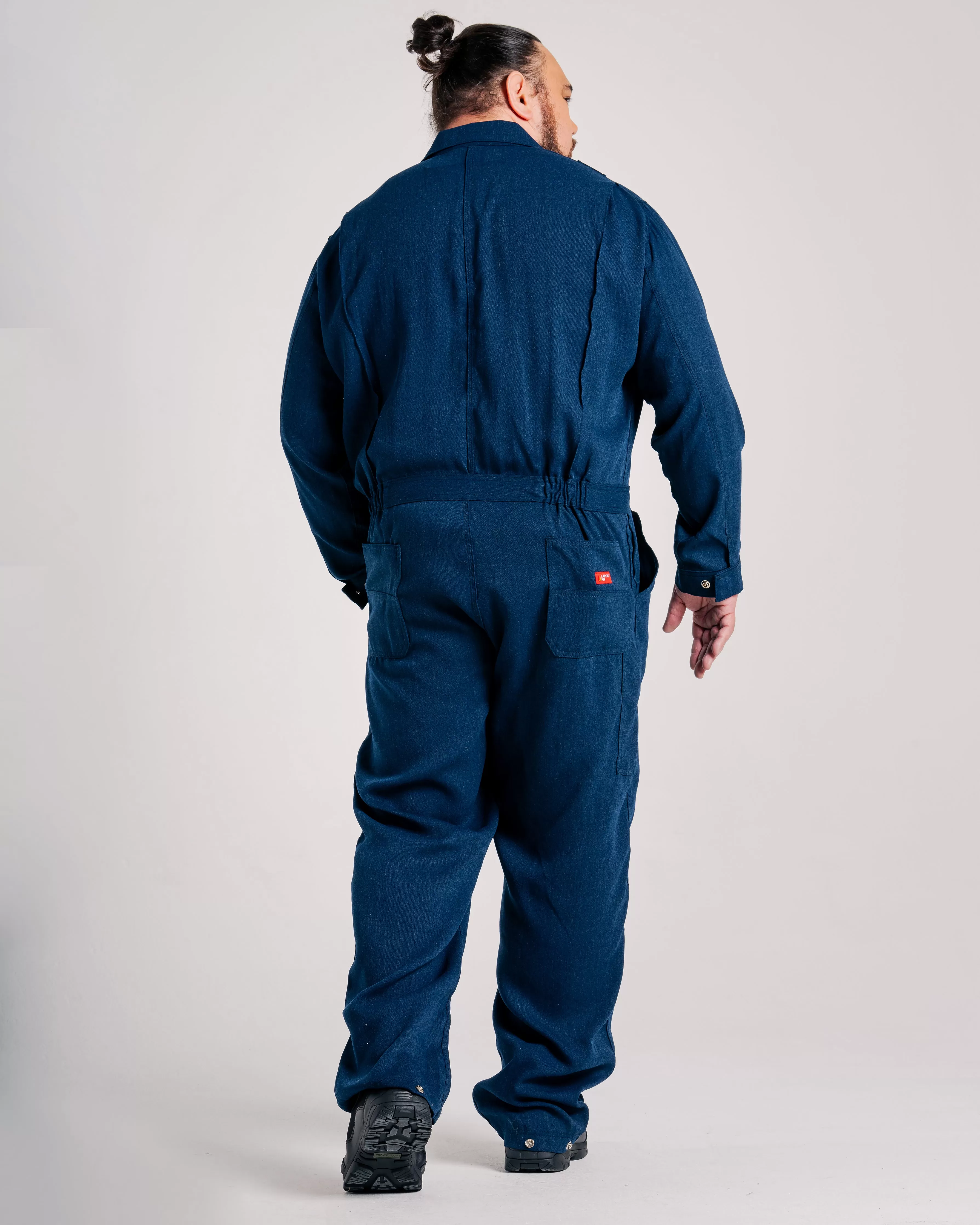 FR Deluxe 2.0 Coverall | made with 5oz. TecaSafe® One | Denim Navy