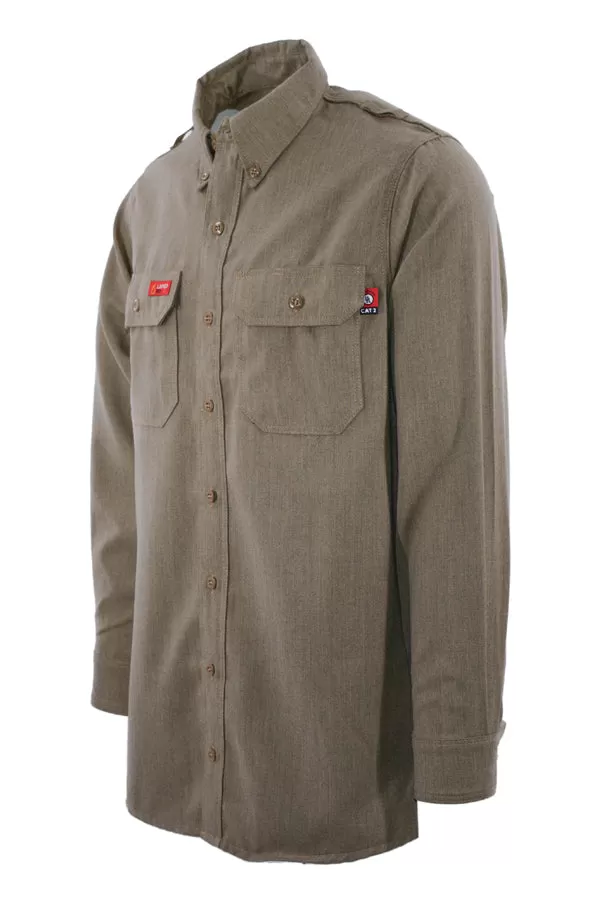 FR DH AIr Uniform Shirts | made with 5.5oz. Westex® DH Air | Khaki