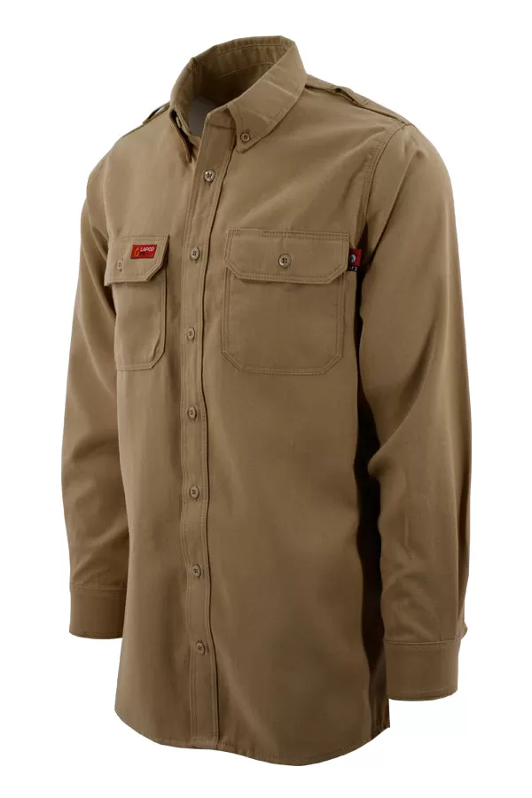 FR DH Uniform Shirt | made with 6.5oz. Westex® DH | Khaki