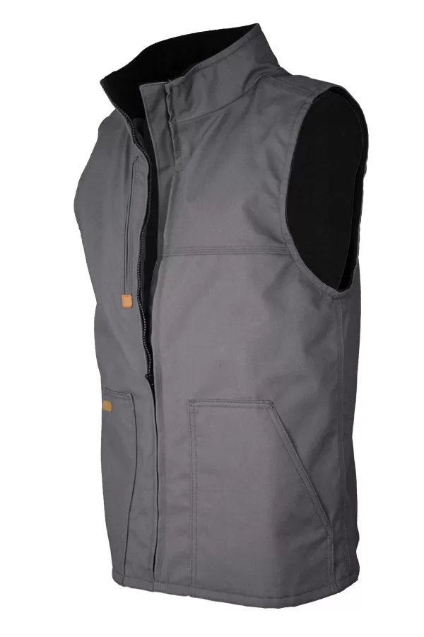 FR Fleece Lined Vest with Windshield Technology | Gray