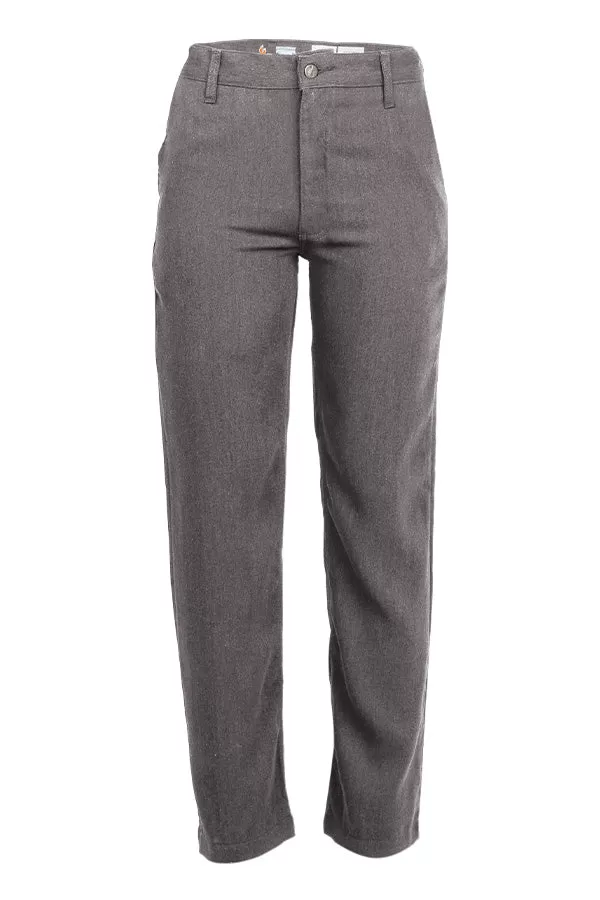 FR Uniform Pants made with 5oz. TecaSafe One® Inherent | Waist 28-44 | Gray