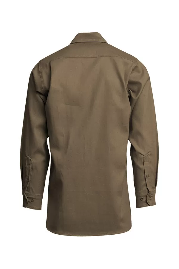 FR Uniform Shirt | 6oz. 88/12 Blend | Khaki