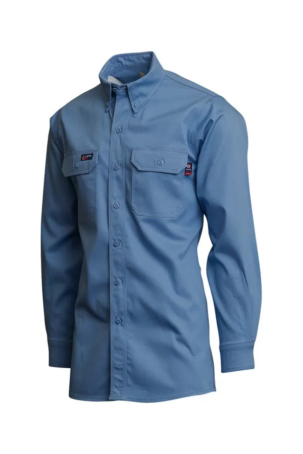 FR Uniform Shirt | 7oz. 100% Cotton | Medium Blue