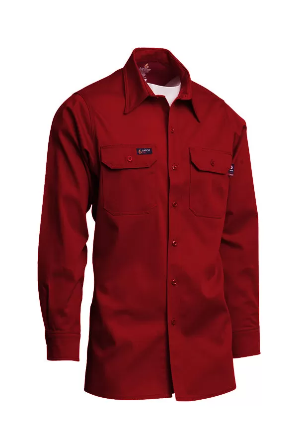 FR Uniform Shirt | 7oz. 100% Cotton | Red