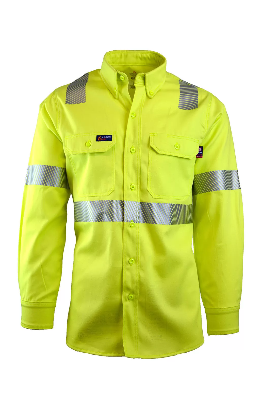 FR Uniform Shirt | Hi-Viz Class 2 | 7oz. 100% Cotton