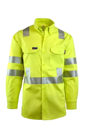 FR Uniform Shirt | Hi-Viz Class 3 | 7oz. 100% Cotton