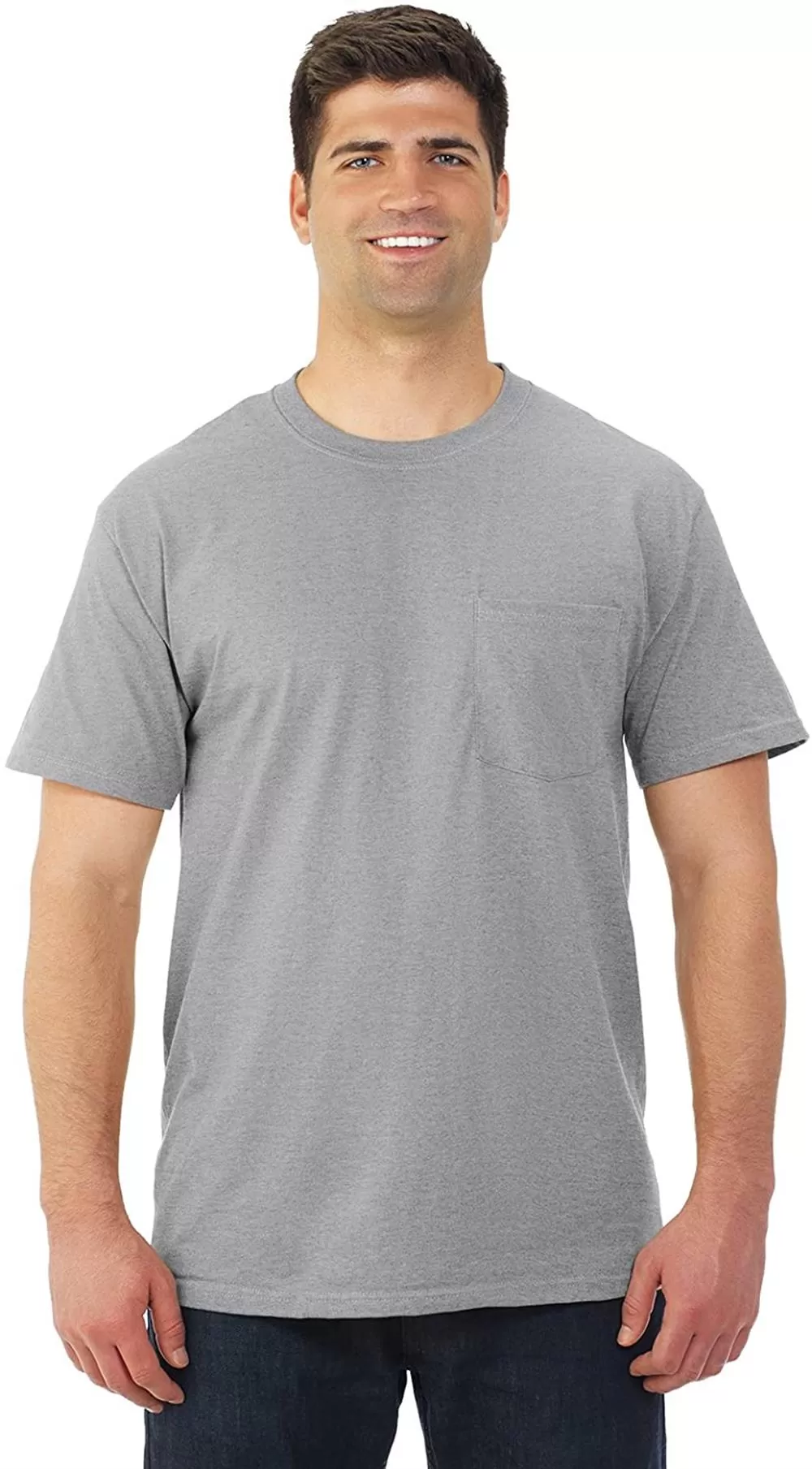 Fruit of the Loom Mens Short Sleeve Pocket T-Shirt