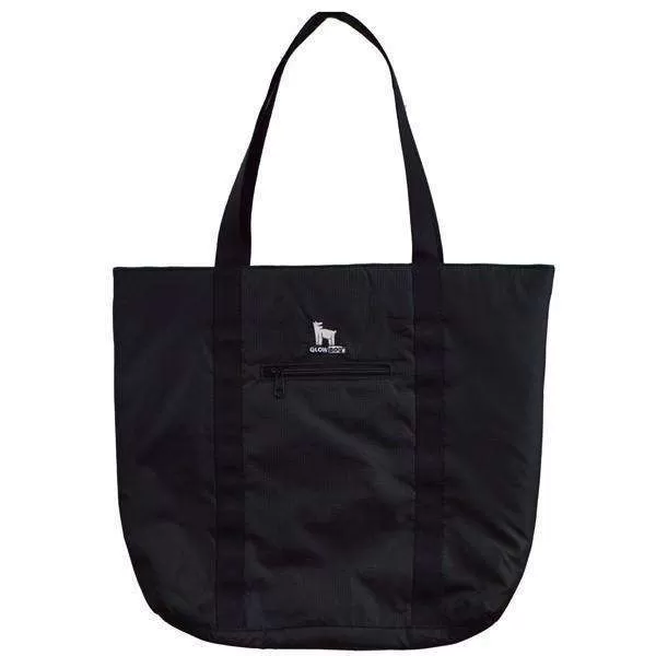 GlowDog Large Reflective Tote Bag in Black