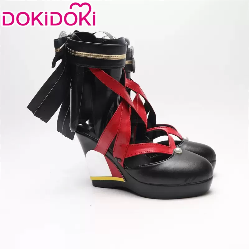 【In Stock】DokiDoki Game Genshin Impact Cosplay Chiori Shoes Fontaine