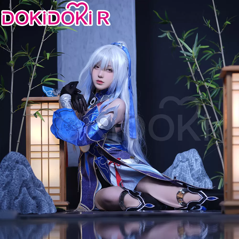 【In Stock】DokiDoki-R Game Honkai: Star Rail Cosplay Jing Liu Costume Jingliu