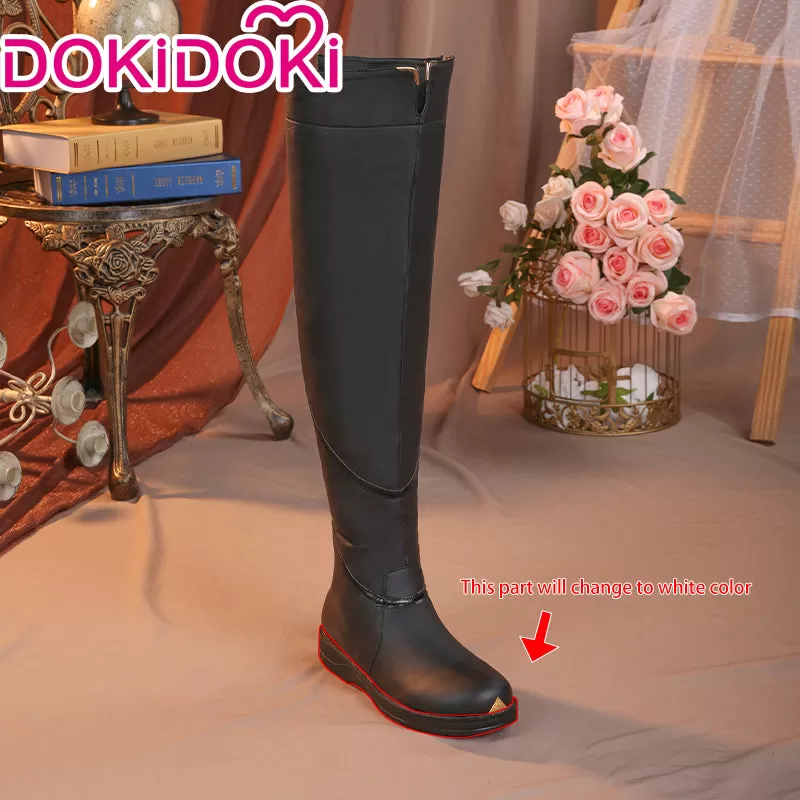 【LAST BATCH】【Costume Ready For Ship】 DokiDoki-SSR Game Genshin Impact Cosplay Albedo Costume/Shoes Men