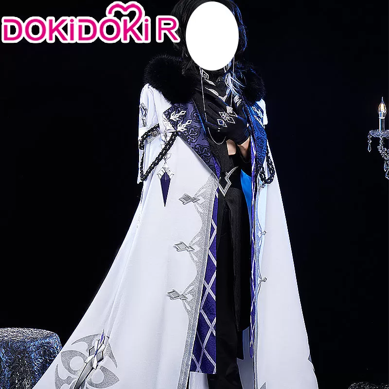 【Last Batch】DokiDoki-R Game Genshin Impact Cosplay Columbina / Pantalone / Sandrone / Il Dottore /  Scaramouche / Capitano / Tartaglia  Accessories FATUI Harbinger  Cloak Childe