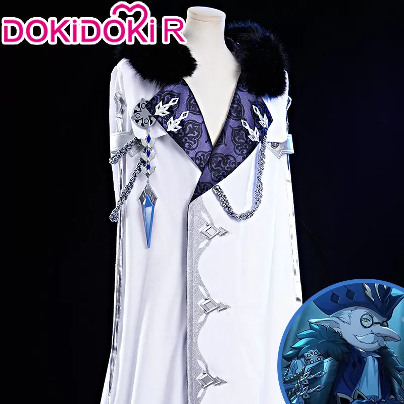 【Last Batch】DokiDoki-R Game Genshin Impact Cosplay Columbina / Pantalone / Sandrone / Il Dottore /  Scaramouche / Capitano / Tartaglia  Accessories FATUI Harbinger  Cloak Childe