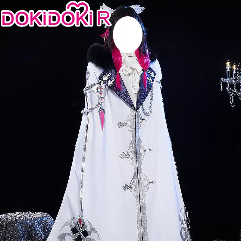 【Last Batch】DokiDoki-R Game Genshin Impact Cosplay Columbina / Pantalone / Sandrone / Il Dottore /  Scaramouche / Capitano / Tartaglia  Accessories FATUI Harbinger  Cloak Childe