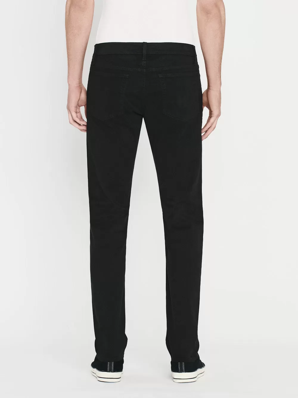 L'Homme Slim Brushed Twill -- Noir