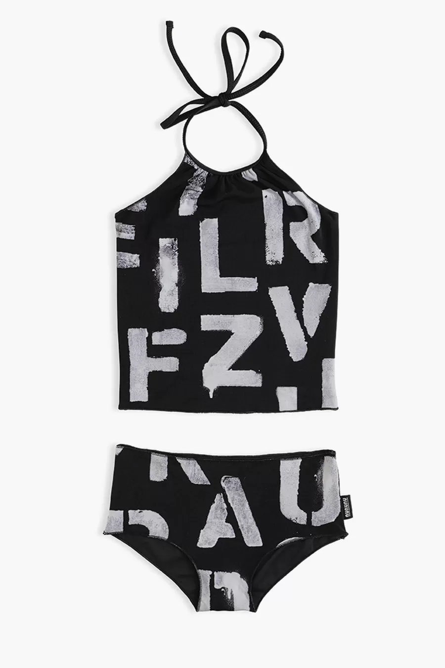 Nununu ABC Collar Girls Tankini