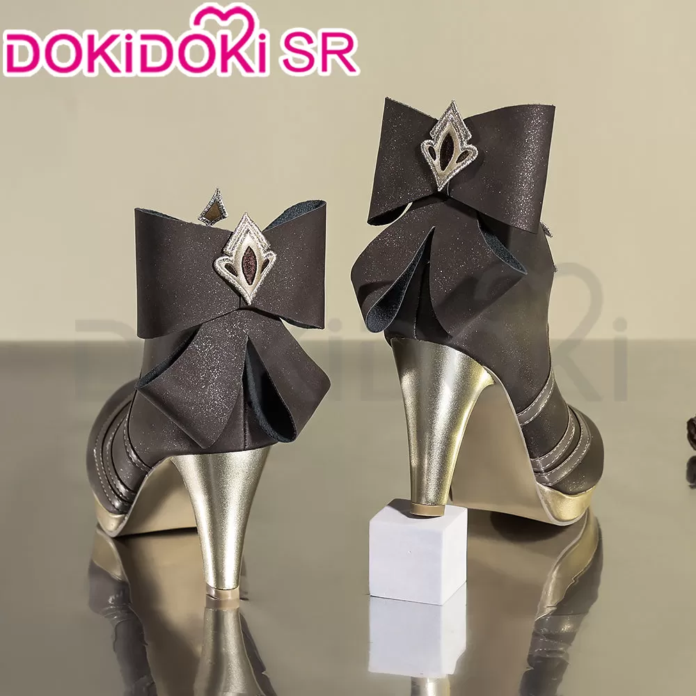 【Partial Size Ready For Ship】DokiDoki-SR Game Genshin Impact Cosplay Navia Shoes Fontaine