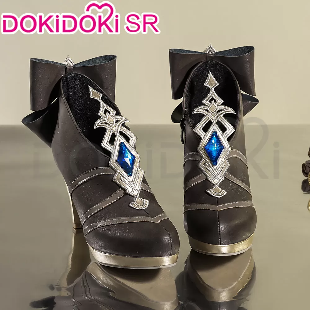 【Partial Size Ready For Ship】DokiDoki-SR Game Genshin Impact Cosplay Navia Shoes Fontaine