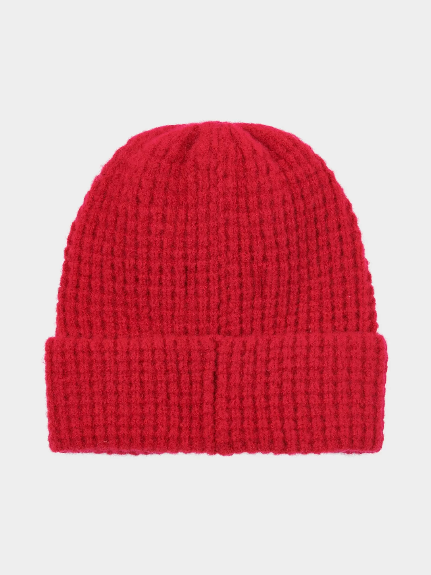 Penfield Mens Waffle Beanie Equestrian Red