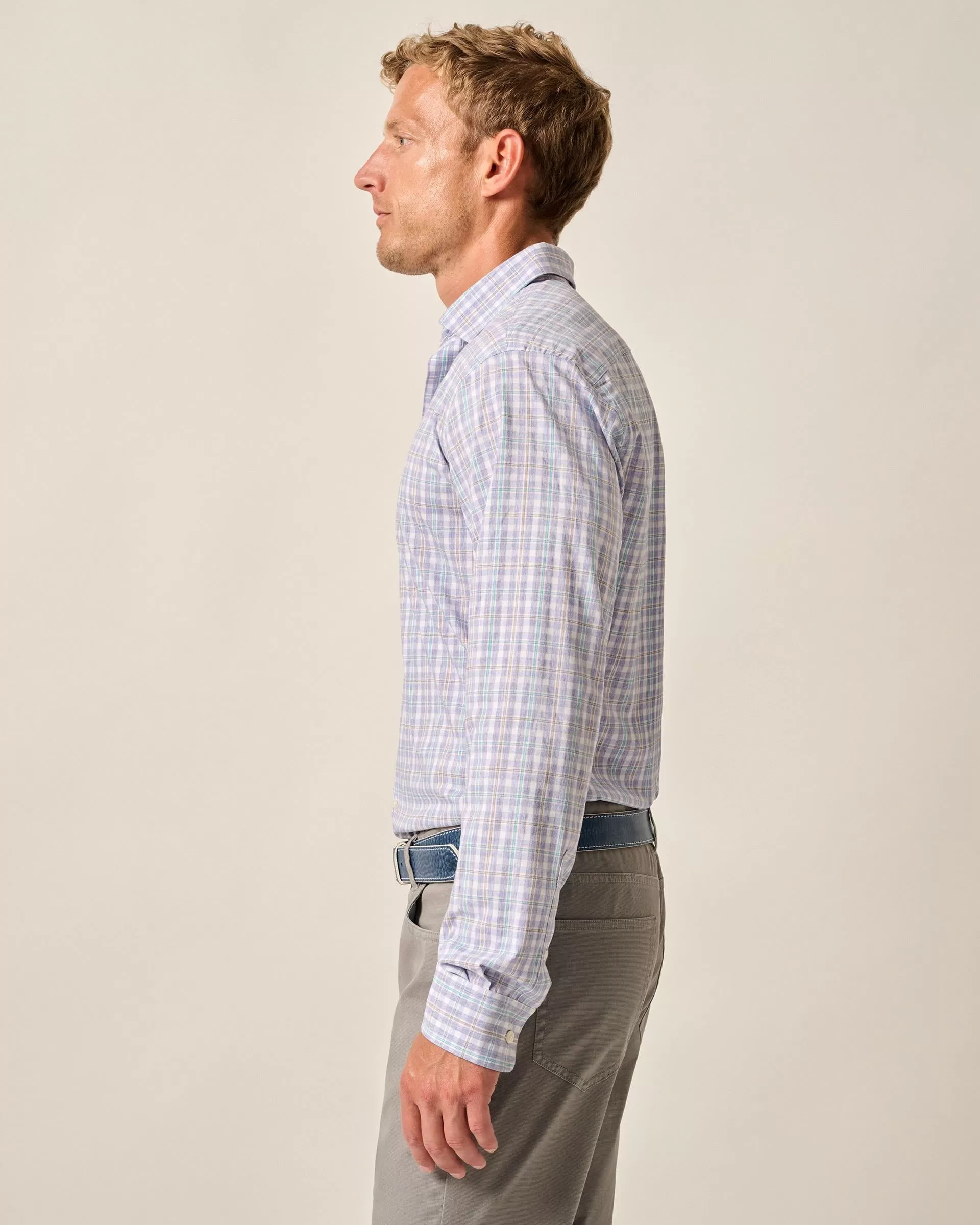 Performance Button Up Shirt - Bruin